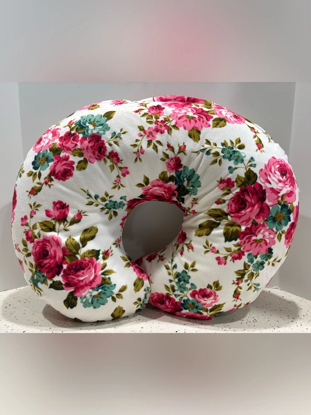 Baby Nurse Nursery Pillow Floral Pillow